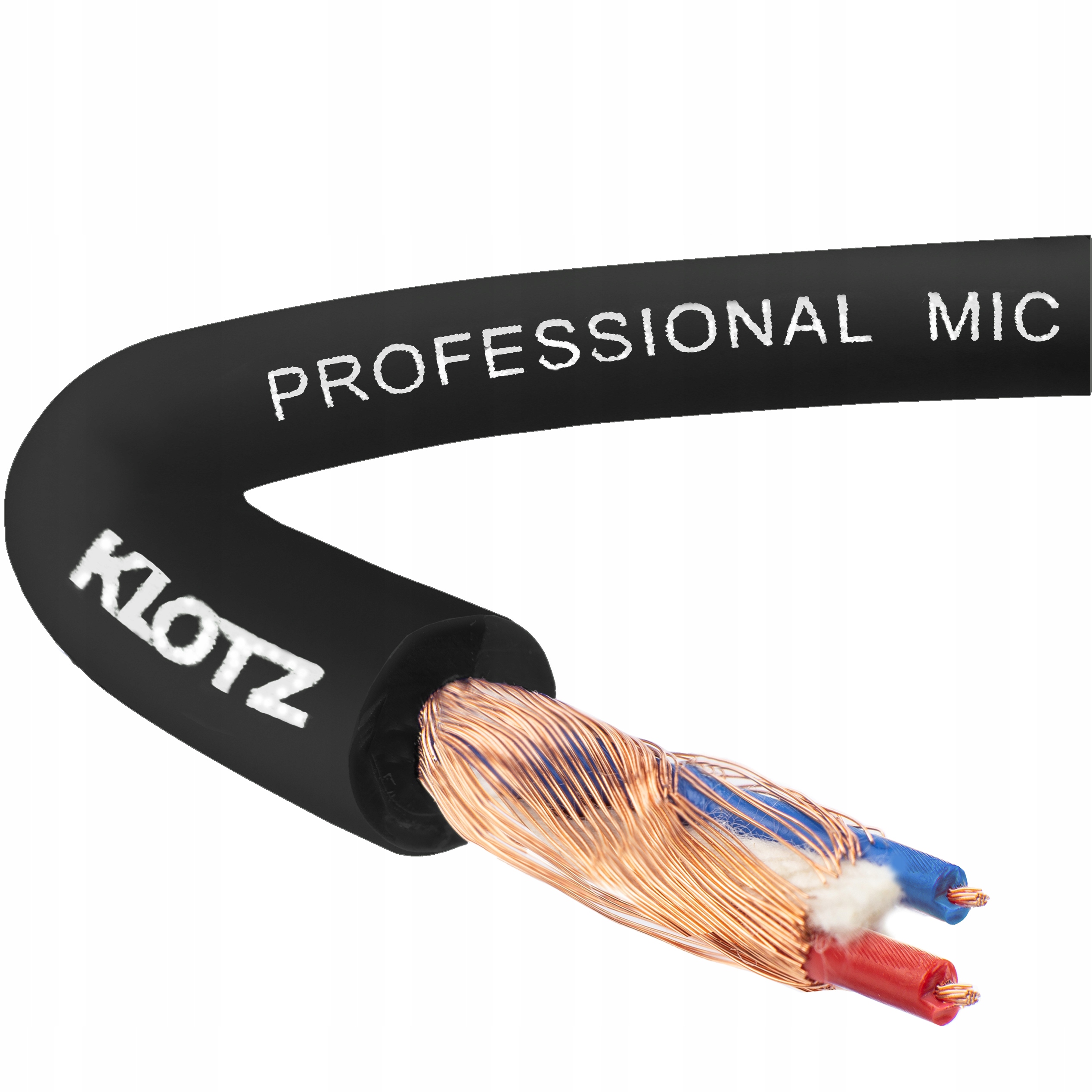 Klotz MY206 Kabel przewód mikrofonowy Czarny 25m