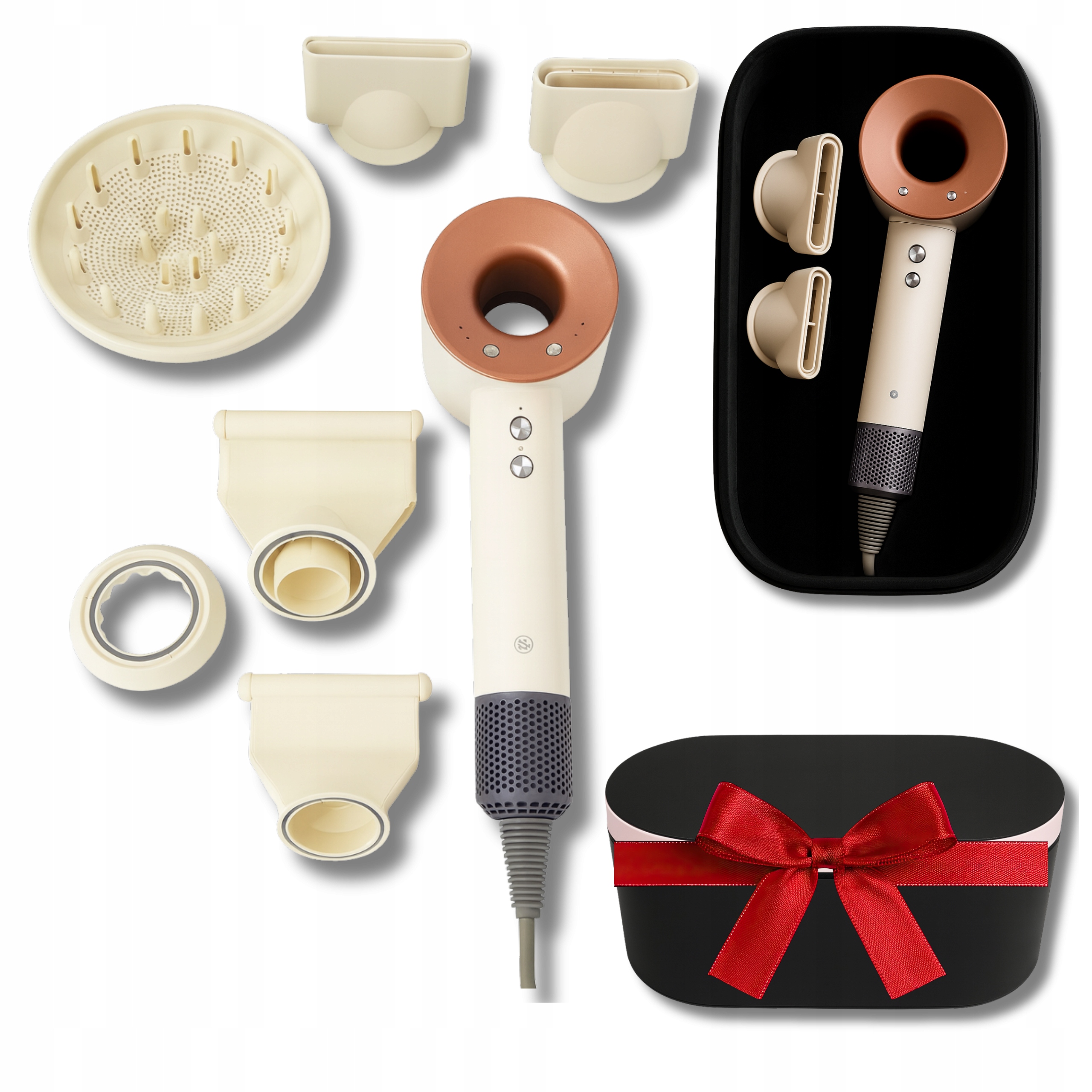 Fén na vlasy Ultra Studený vzduch Ionizace Glowia 3 režimy