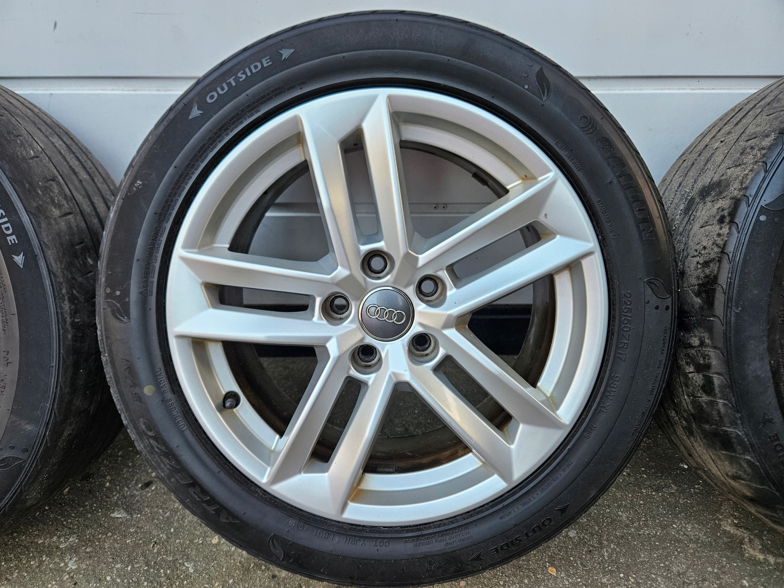 discs disc wheels AUDI A4 B9 8W "17 5X112 7,5J ET38 66,6 8W0601025E