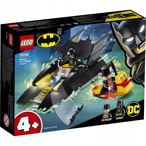 Lego Heroes 76158 Pościg Batłodzią Za Pingwi