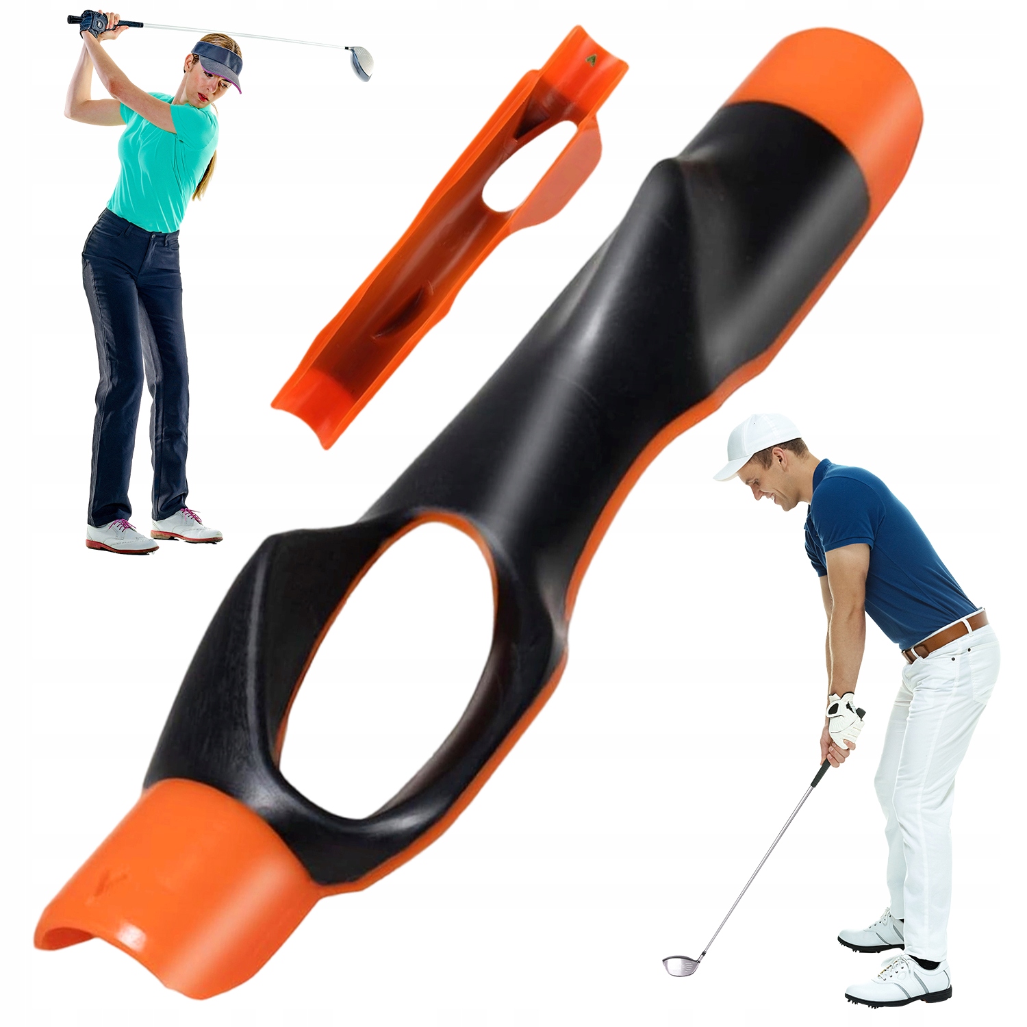 Trener Chwytu Golfowego Zwiększający Kontrolę I Precyzję 15.49*2.54cm