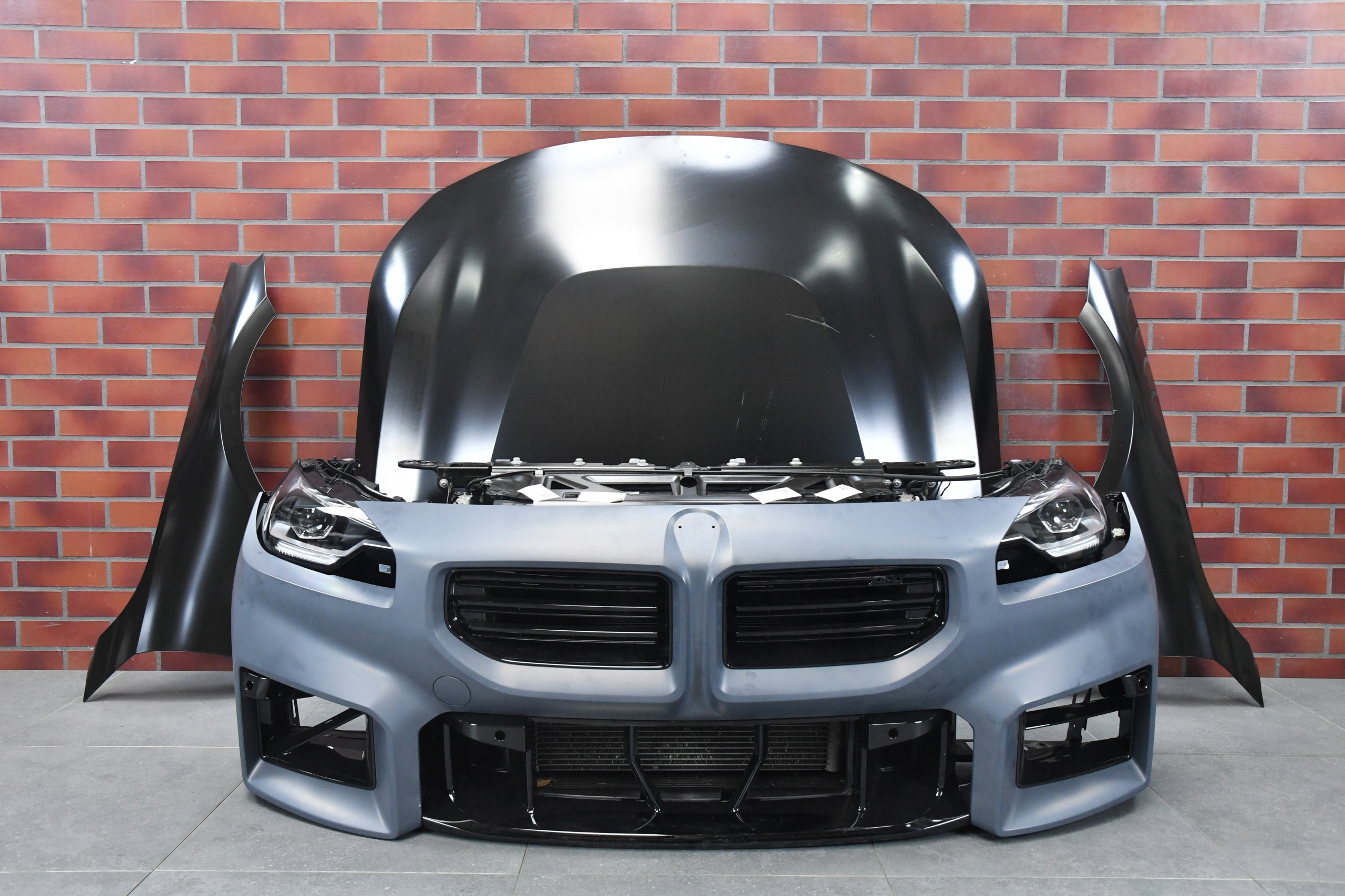 bonnet radiators, wall radiator lights LED bumper BMW M2 G87 M-POWER