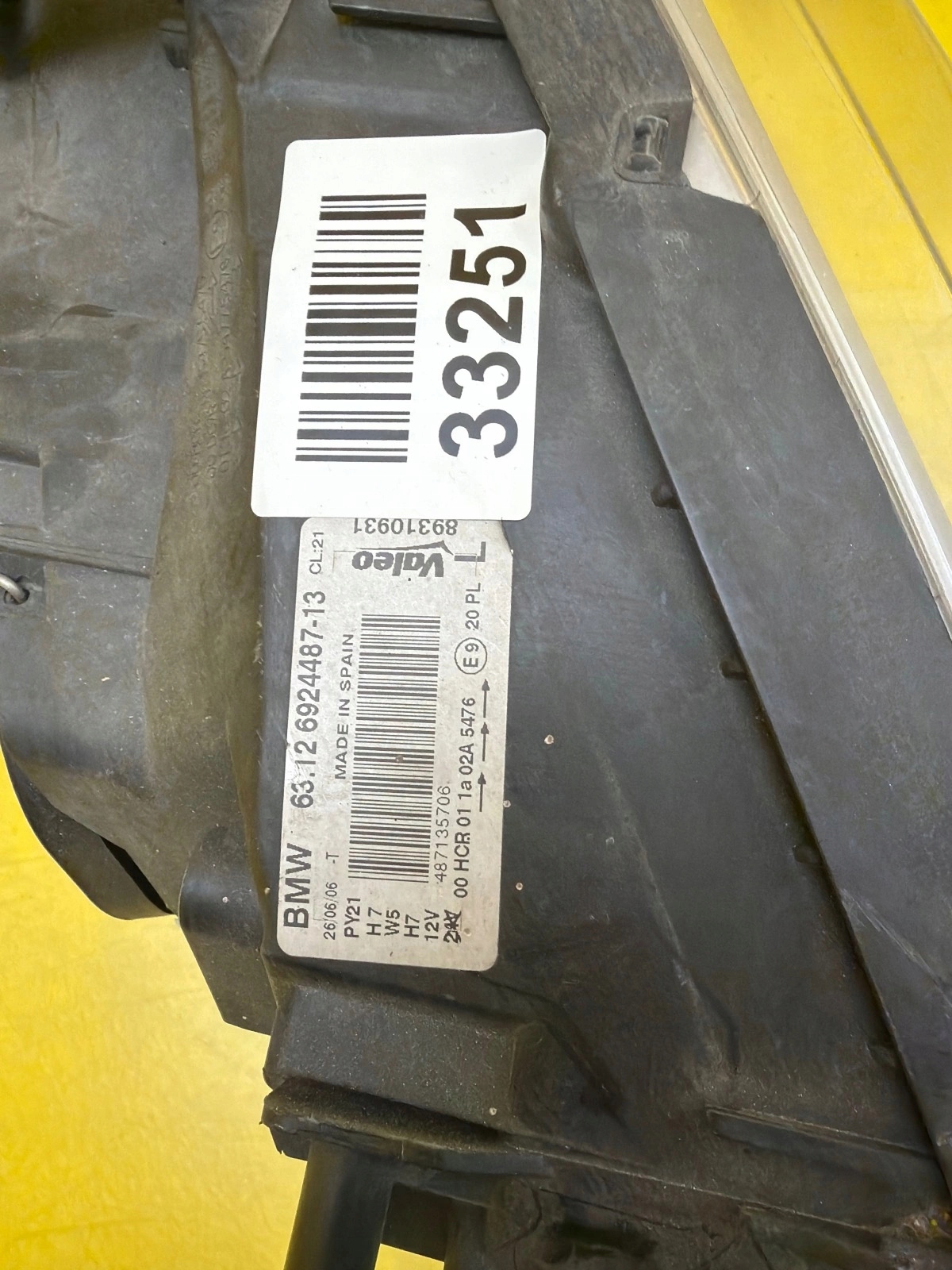 light left BMW 1 E81 E87 E82 Zwykla 6924487-13