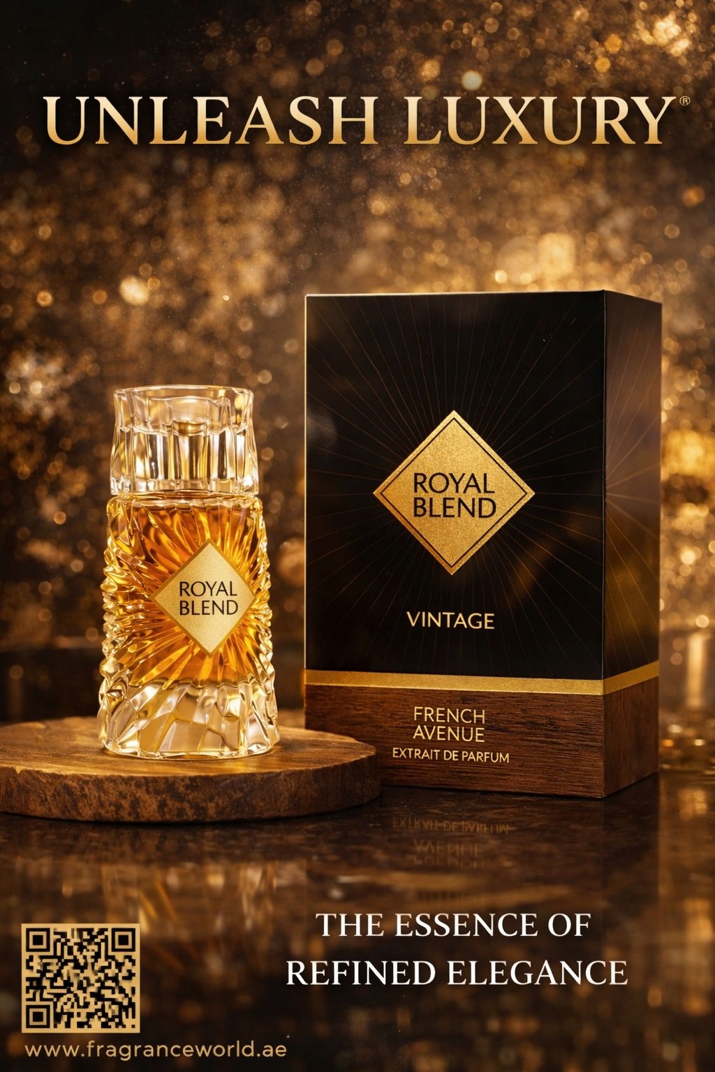 Fragrance World French Avenue Royal Blend 100 ml Unisex parfémovaná voda