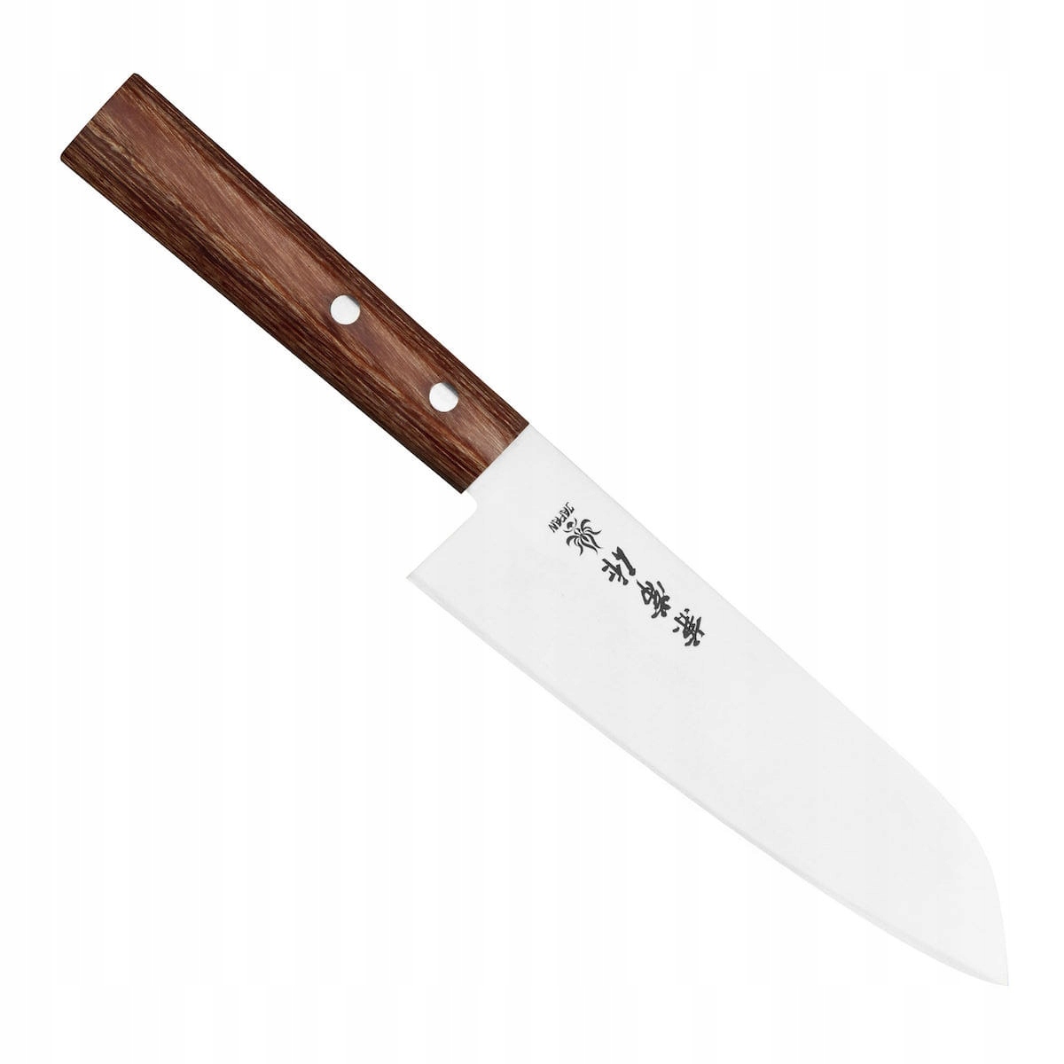 Kanetsune 555 DSR-1K6 Japonský kuchynský nôž Santoku na zeleninu 58 Hrc 16,5 cm