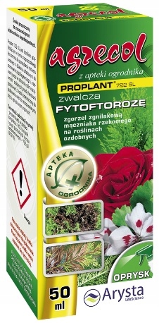 

Proplant 722 Sl Zwalcza Fytoftorozę Kwiatów 50ml