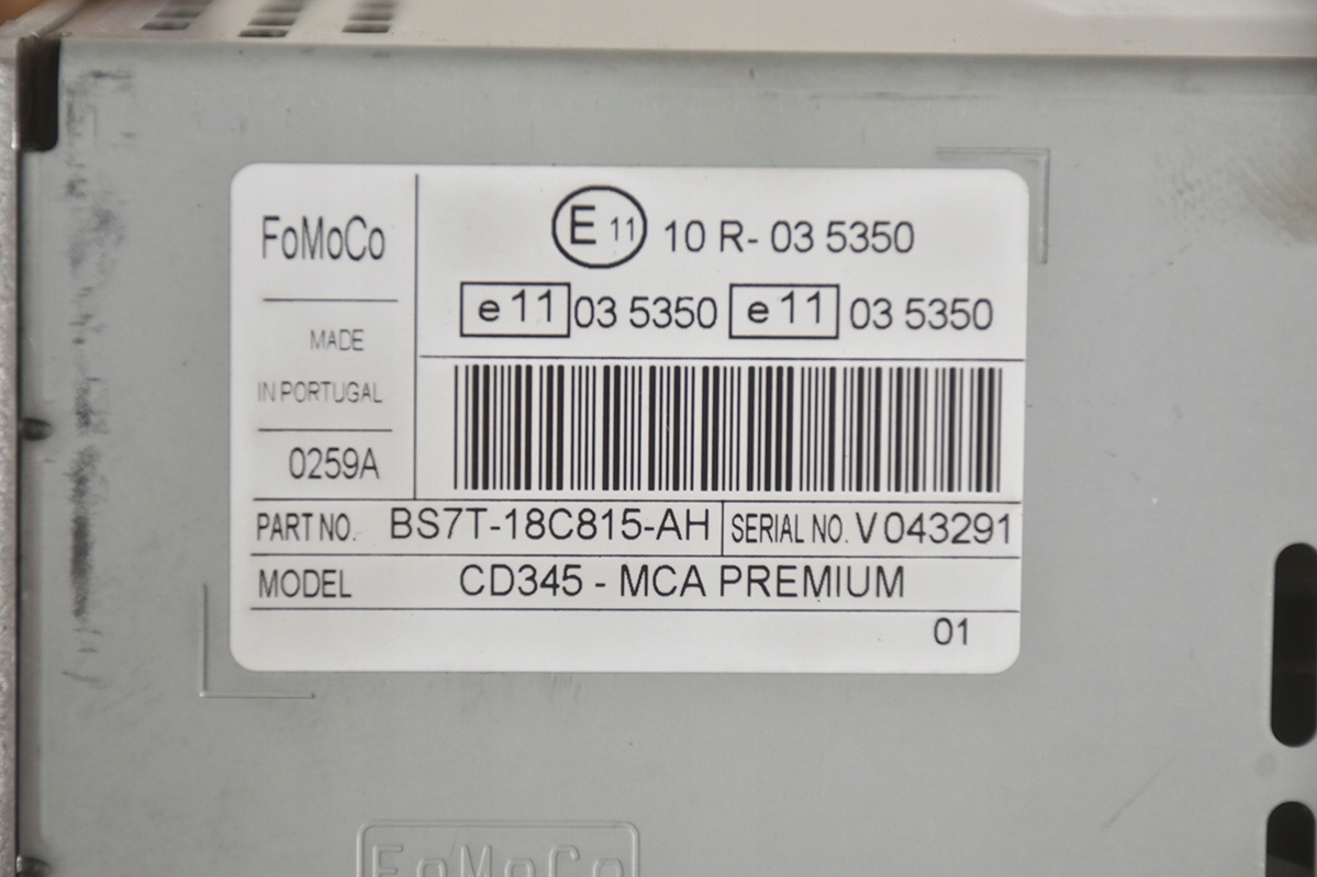 Radio FORD SONY BS7T-18C815-AH