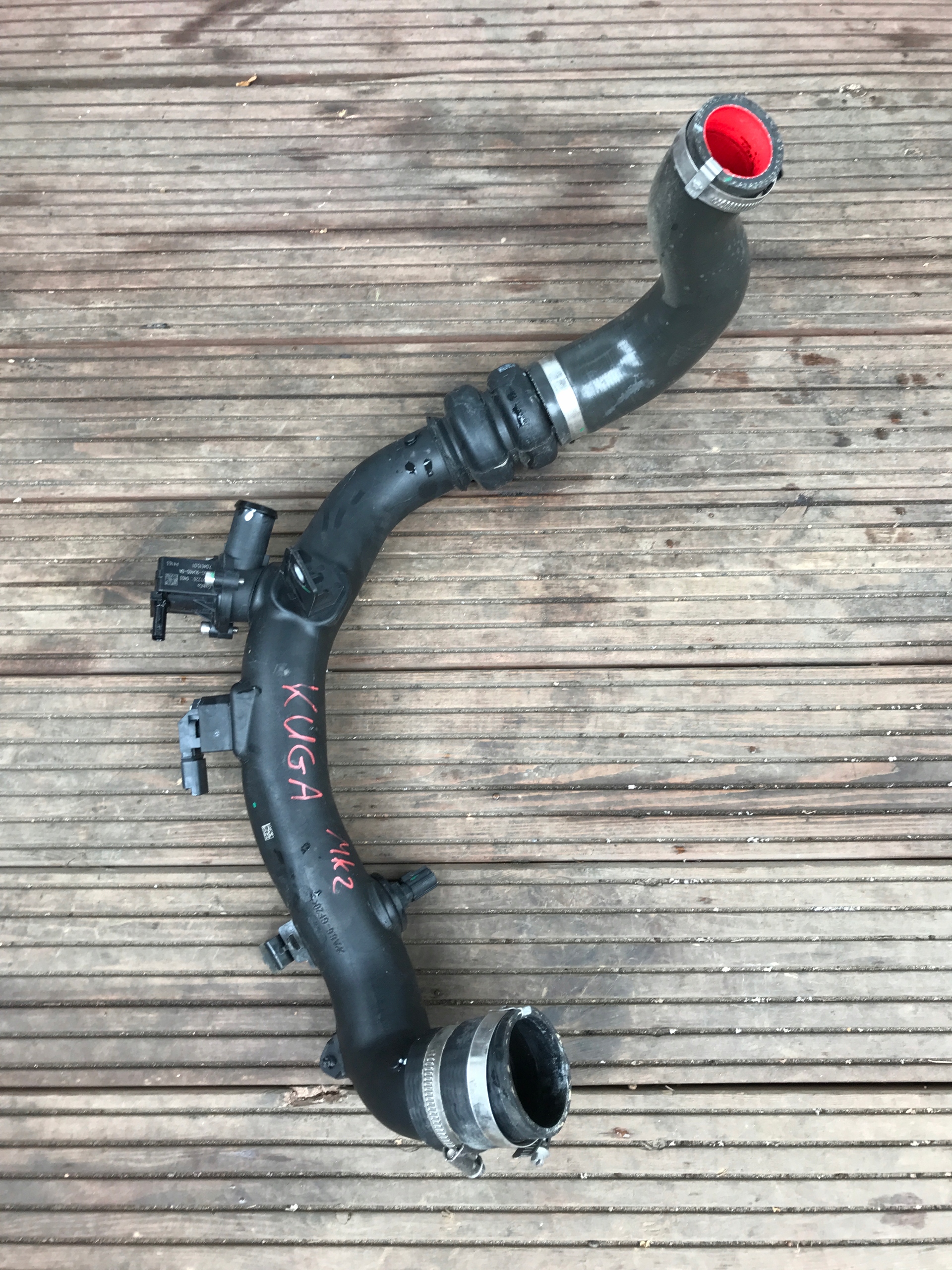 rohr Schlauch intercooler Sensor FORD KUGA MK2
