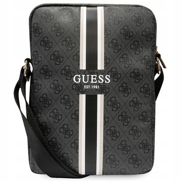 Guess Taška GUTB10P4RPSK kabelka přes rameno 10" černá 4G Stripes