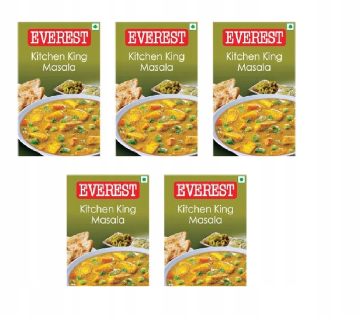 Levně Everest Kitchen King Masala (balení 5 x 100 g)