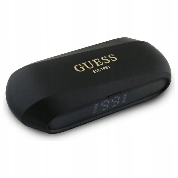 Guess Bluetooth sluchátka GUTWSC2MCDSK Tws dokovací stanice černá/blac
