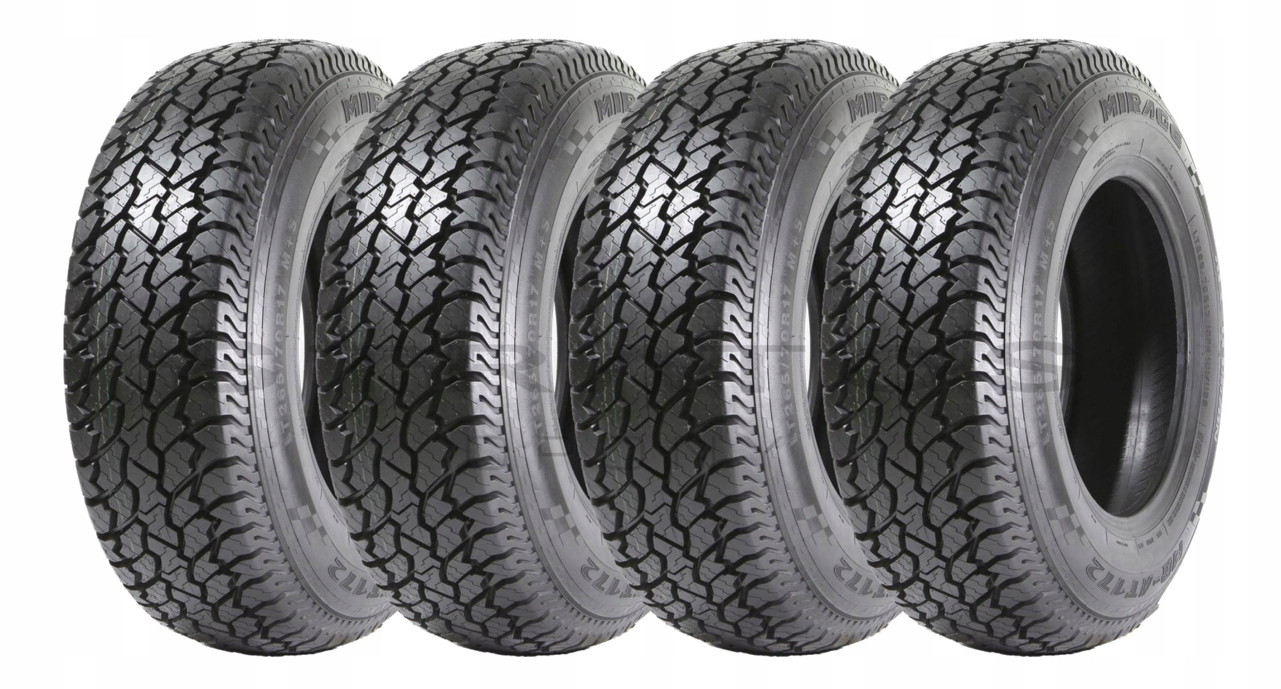 4X 215/75/15 S DOT2021 MIRAGE MR-AT172 M + S