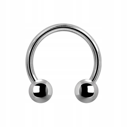 

Tytan podkowa 1,2x8 kulki 3mm