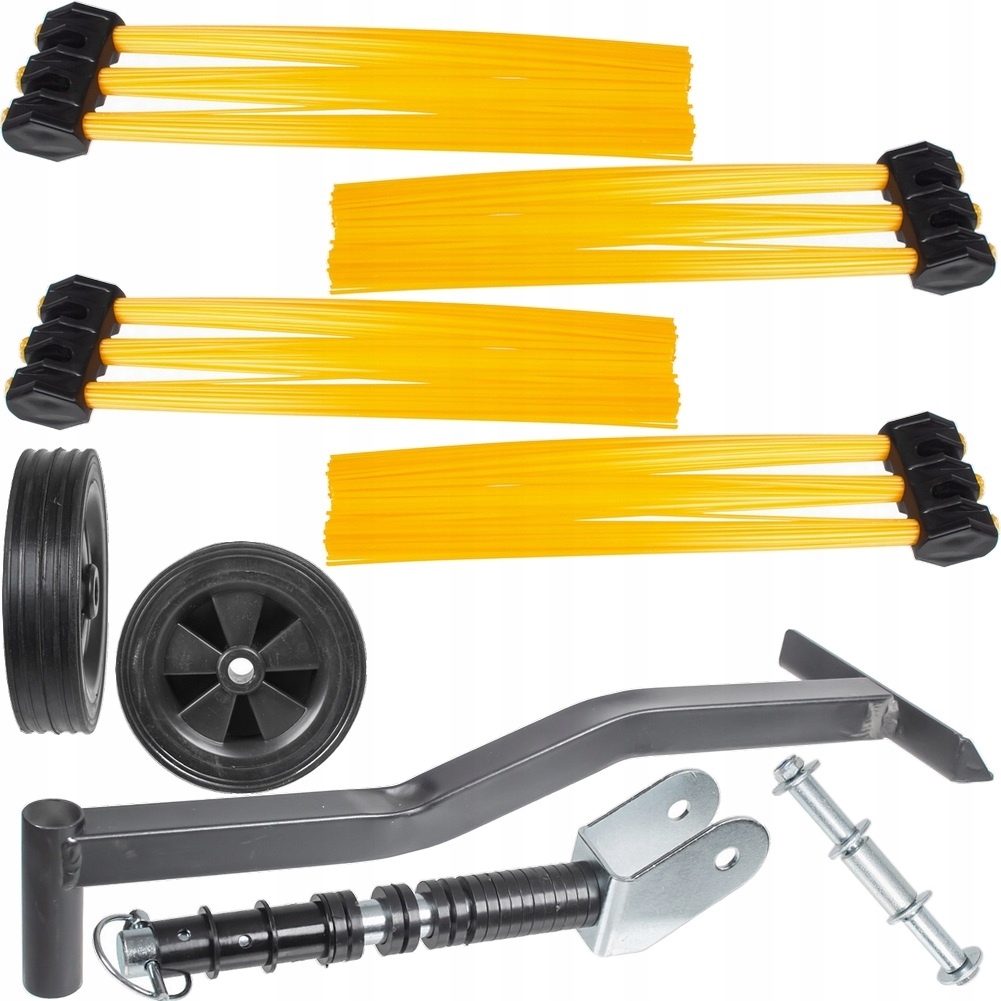 Hlavová vložka sada 12 x kartáč s koly odplevelovač cedrus sc02