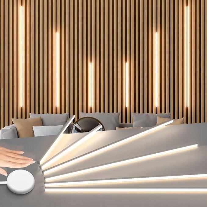 Vstavané Led pásiky Lichaser pre akustické panely, 6 kusov P923