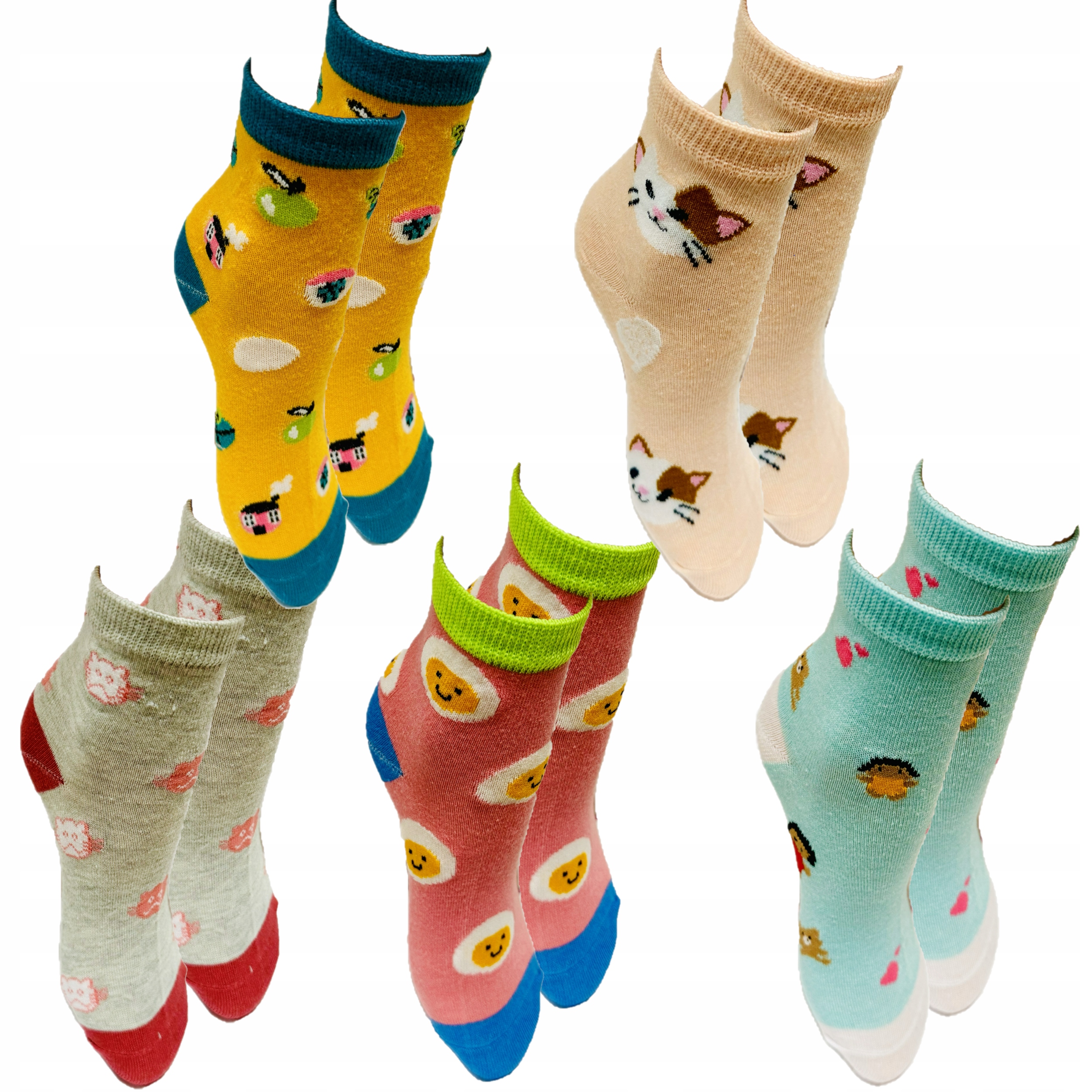 SKARPETKI SKARPETY DZIEWCZĘCE 10-PAK 31-34 Marka Inna marka