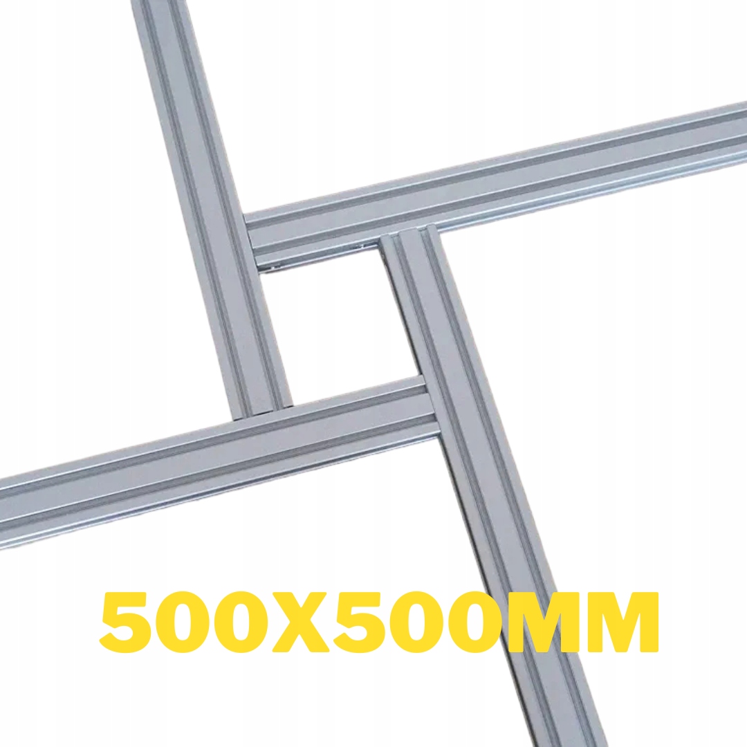 Univerzální nastavitelná šablona pro frézování 500 x 500 mm