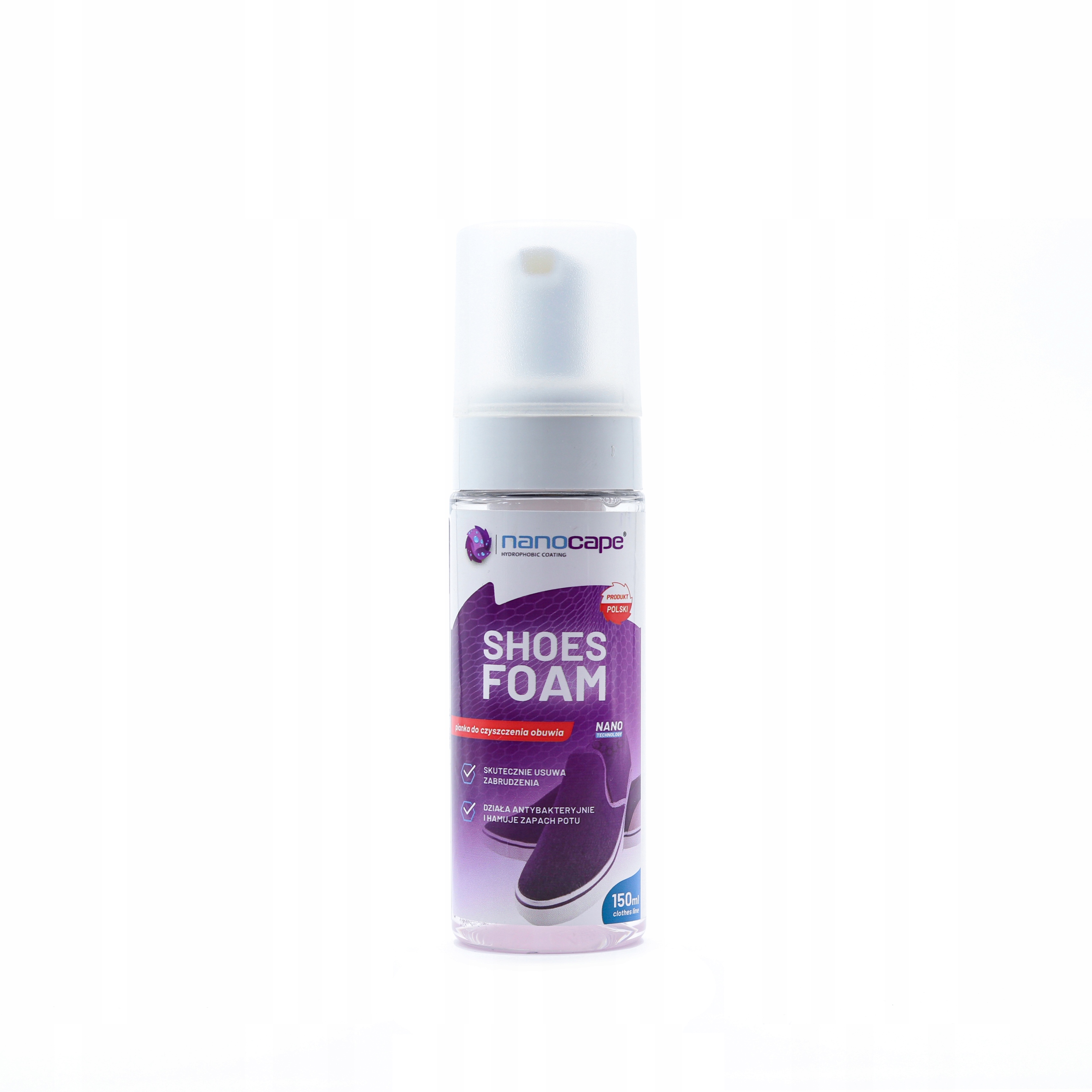 

Pianka do czyszczenia obuwia Nanocape 150ml