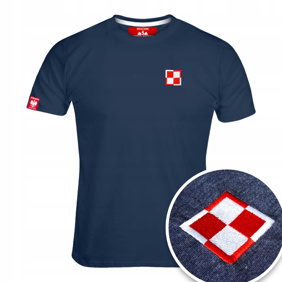 Koszulka Patriotyczna Szachownica Dywizjon 303 Ak