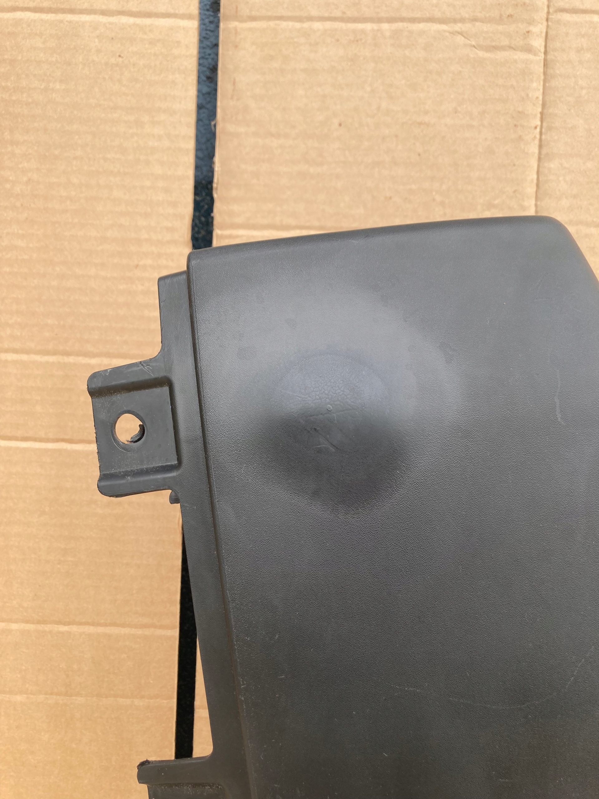 DUCATO BOXER JUMPER 17- bumper corner rear part rear left black
