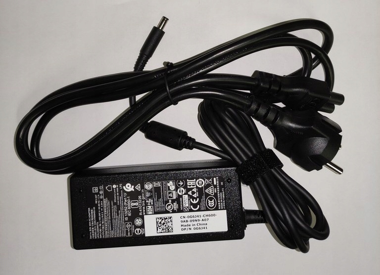 DELL zasilacz 65W 19.5V, 0G6J41