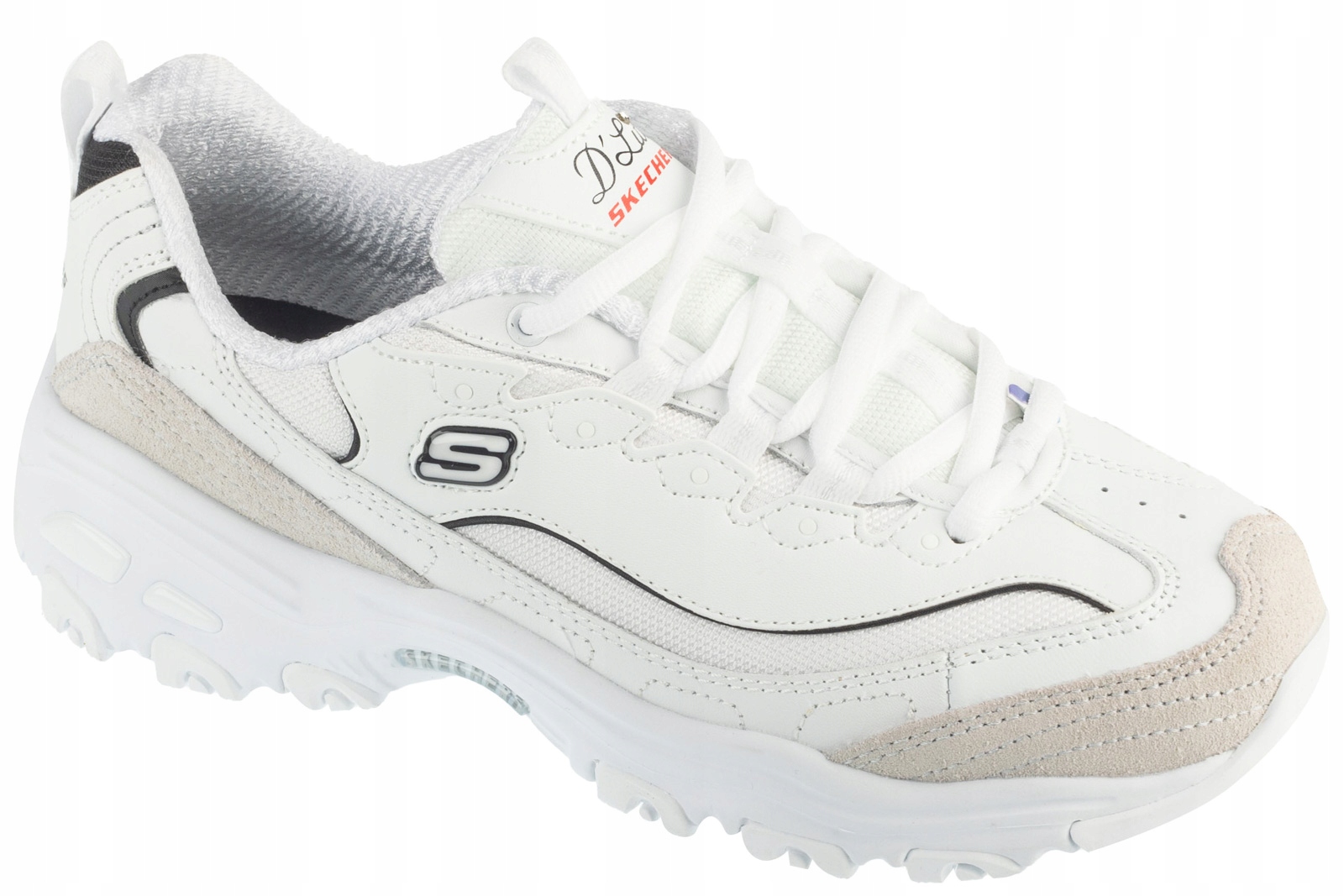 Skechers D'lites (41) Dámské tenisky Nubuk Bílé