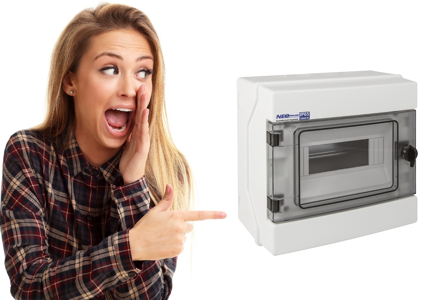 Hermetický Rozvaděč RH-8 IP65 1000V DC