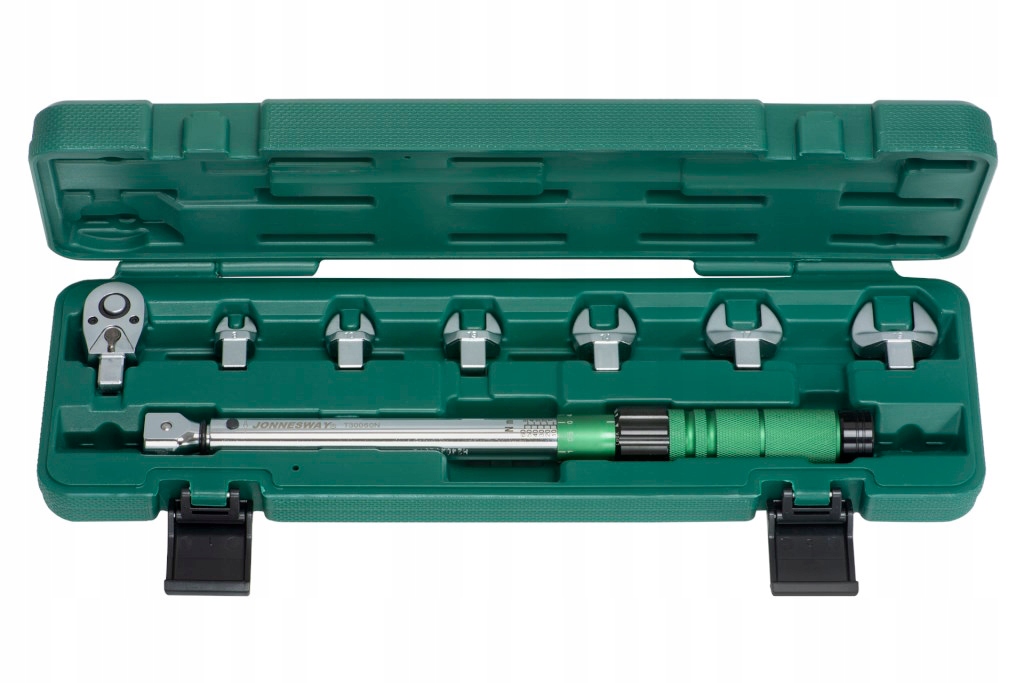 Momentový kľúč 9x12 mm 10-60 Nm Jonnesway T30060NS so sadou koncoviek