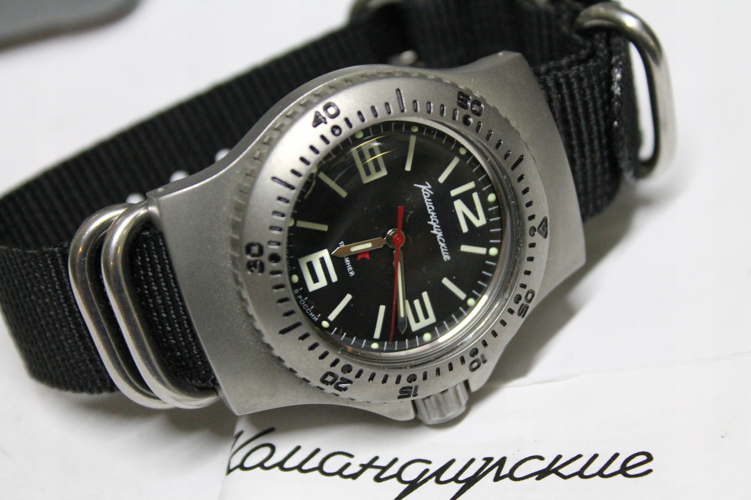 Wostok Vostok KAMANDIRSKI-nový 280680-OCEL