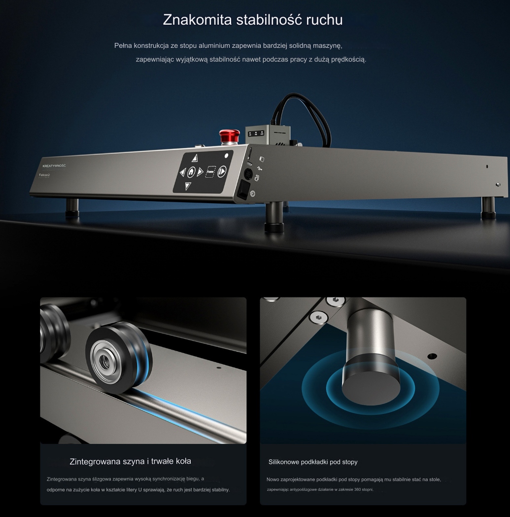 NOWOŚĆ 2023, LASER CREALITY FALCON 2 22W 23% PL Rodzaj inny