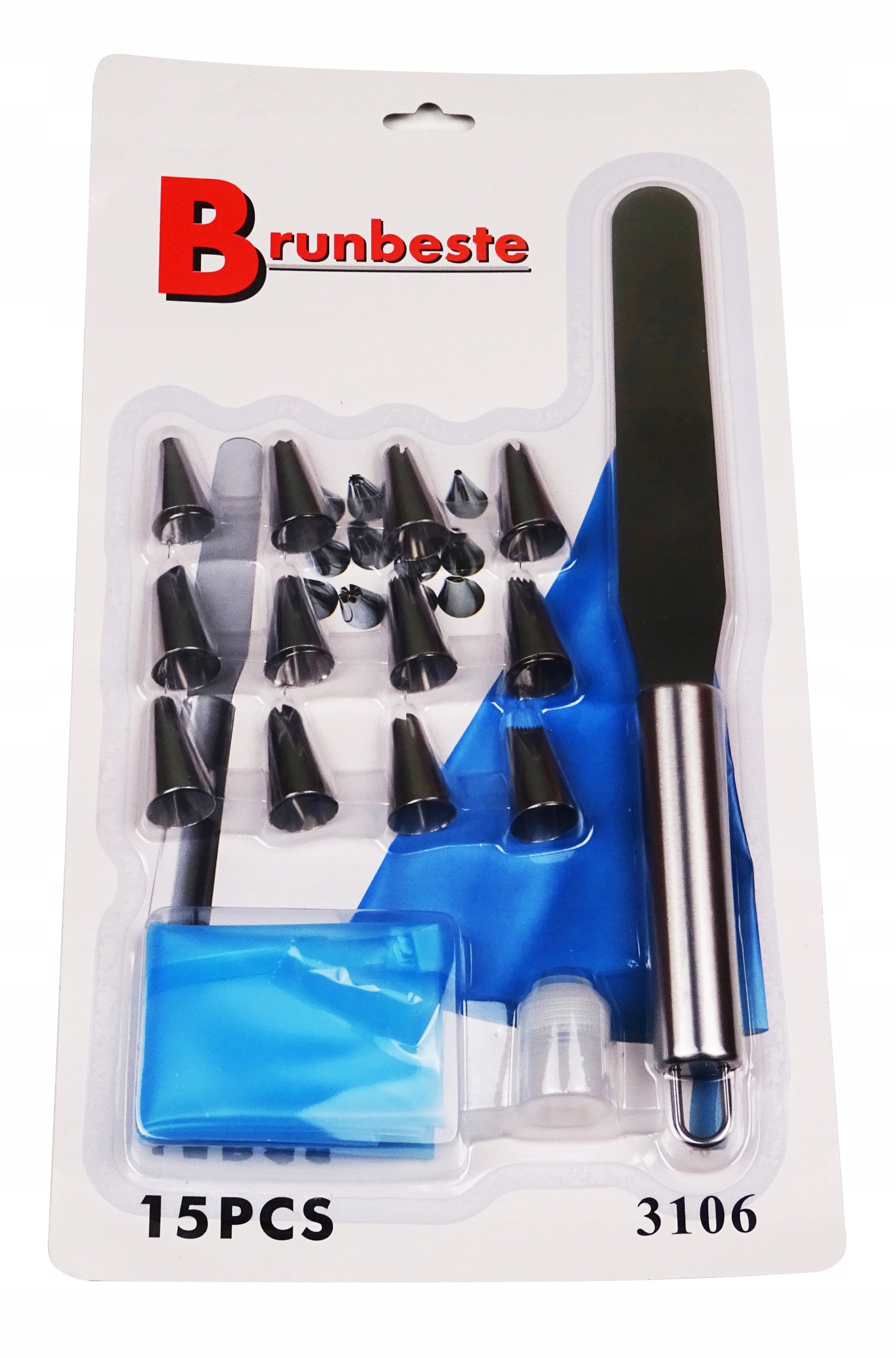 ZESTAW TYLKI CUKIERNICZE ADAPTER WOREK SZPATUŁKA