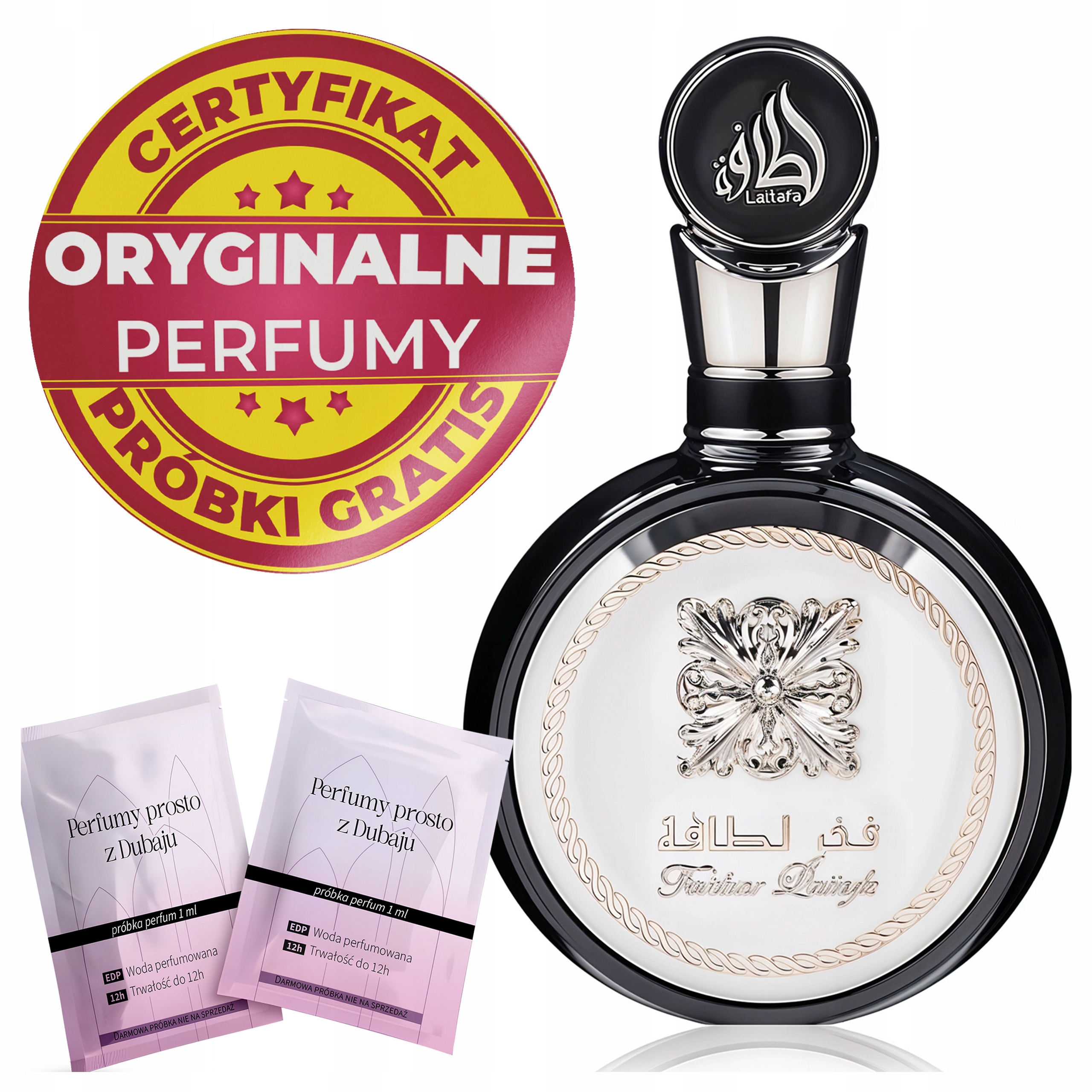 Arabské Parfémy Pánské Lattafa Fakhar Originální 100 ml Vzorky Certifikát