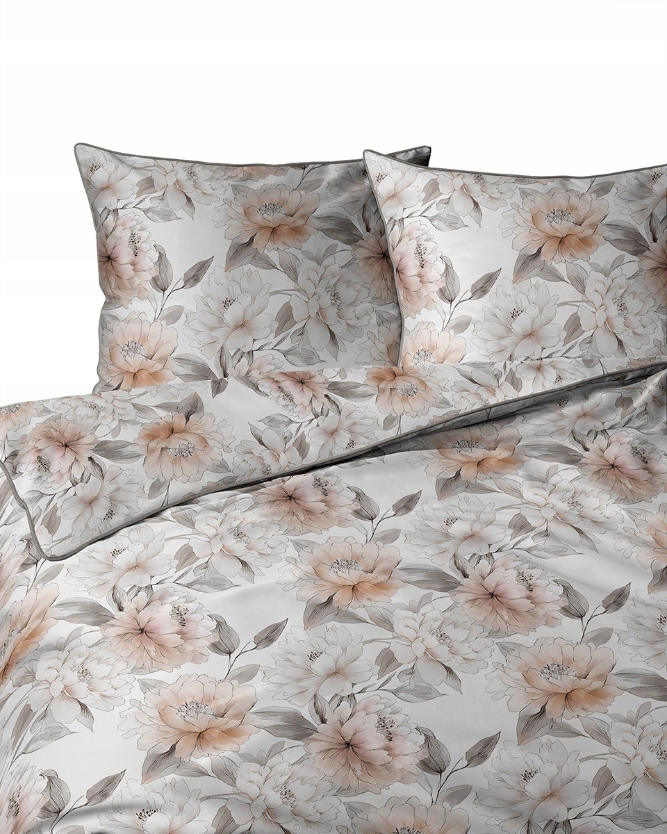 Pościel bawełniana Perkal 160x200cm z lamówką luksusowa Torebka