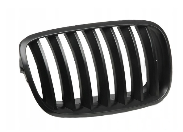 # BMW X5 E70 06-, Решітка решітка радіатора повітреприймач ЧОРНИЙ ПОЛІ ПРАВ.