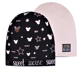 

Czapka dziewczęca Dwustronna Wiosna/jesień 6-12 L