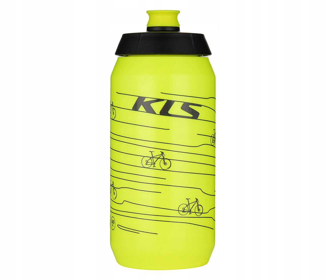 Bidon do roweru Kellys Kolibri Neon Yellow 550ml