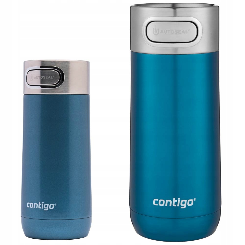 Termohrnek Contigo Luxe 360 Ml Cornflower na Kávu Čaj Nápoje
