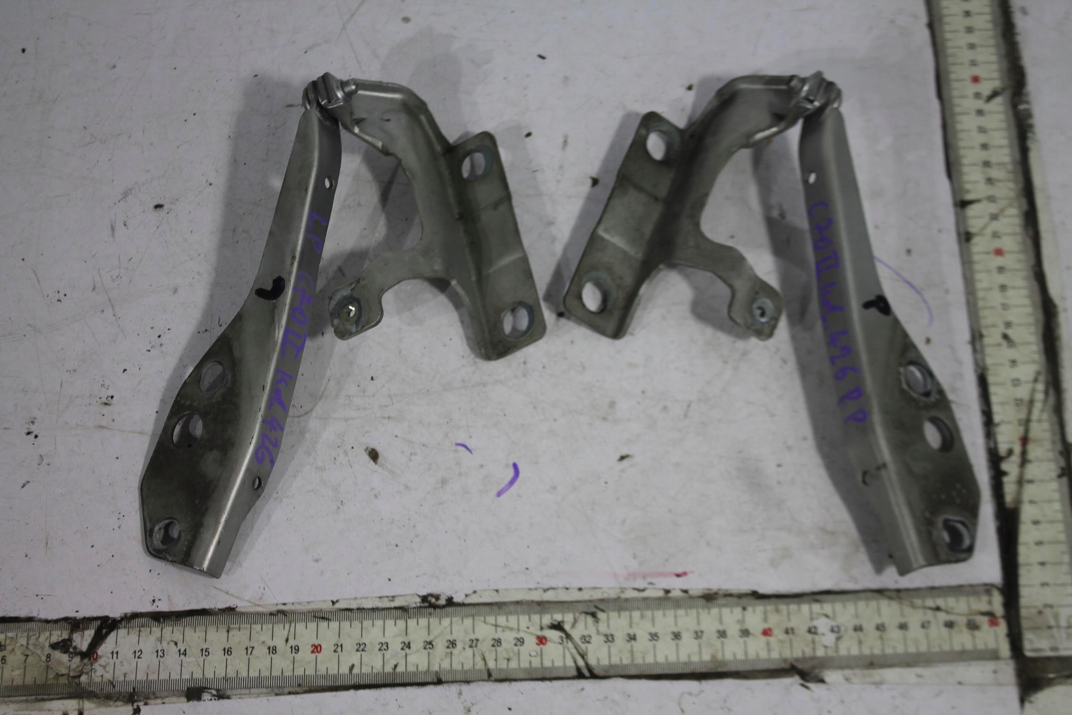 hinge bonnet hinges KOMPLET VOLVO C70 II 05-13