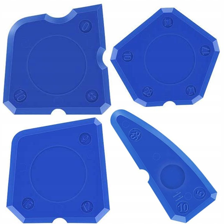 KOSTKI DO WYGŁADZANIA SPOIN SZPACHELKA SILIKONU