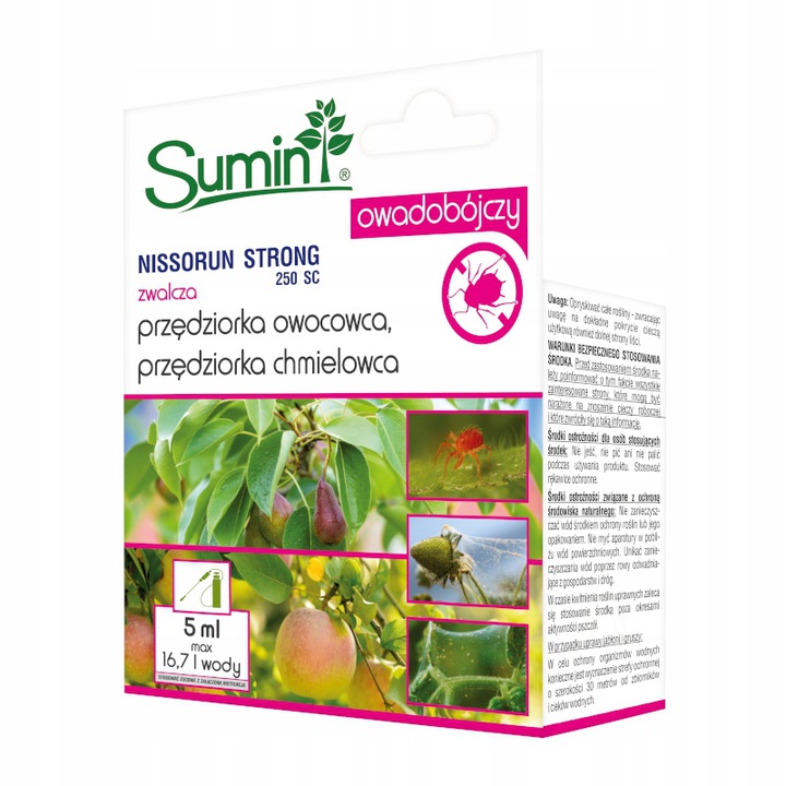 

Nissorun Strong 250 Sc Zwalcza Przędziorki 5ml
