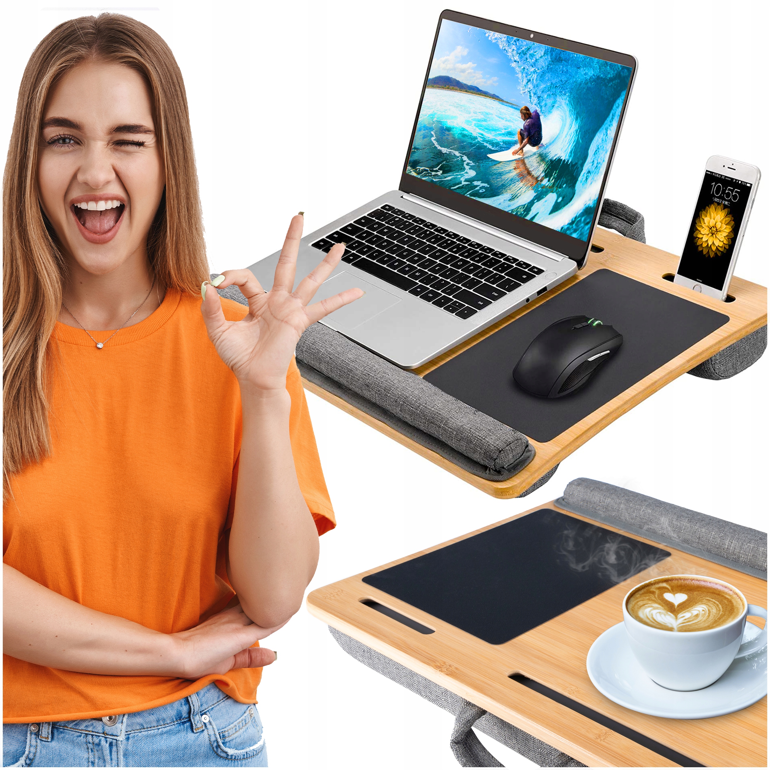 

Stolik Bambusowy Pod Laptopa Podstawka Do Łóżka