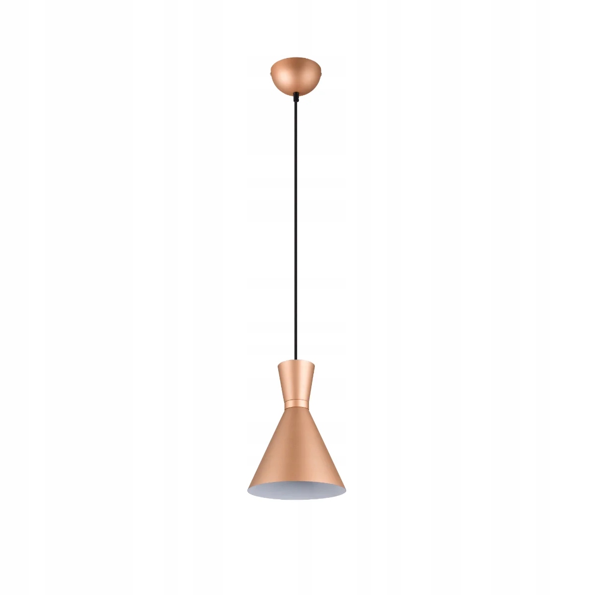 Trio Enzo Závěsná lampa minimalistická kuželová E27 28W 150 cm