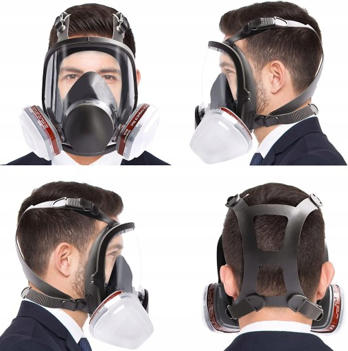 MASKA PEŁNA LAKIERNICZA MASK PRZECIWPYŁOWA OCHRONA Kod producenta 221MASKA PEŁNOTWARZOWA