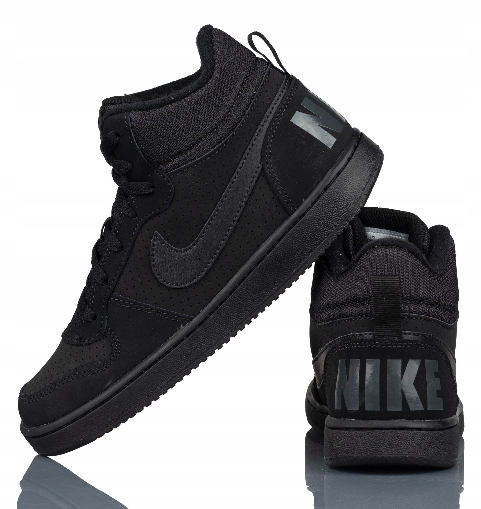 Buty Sportowe Młodzieżowe Nike Court Borough MID (gs) 839977 001 R-37,5