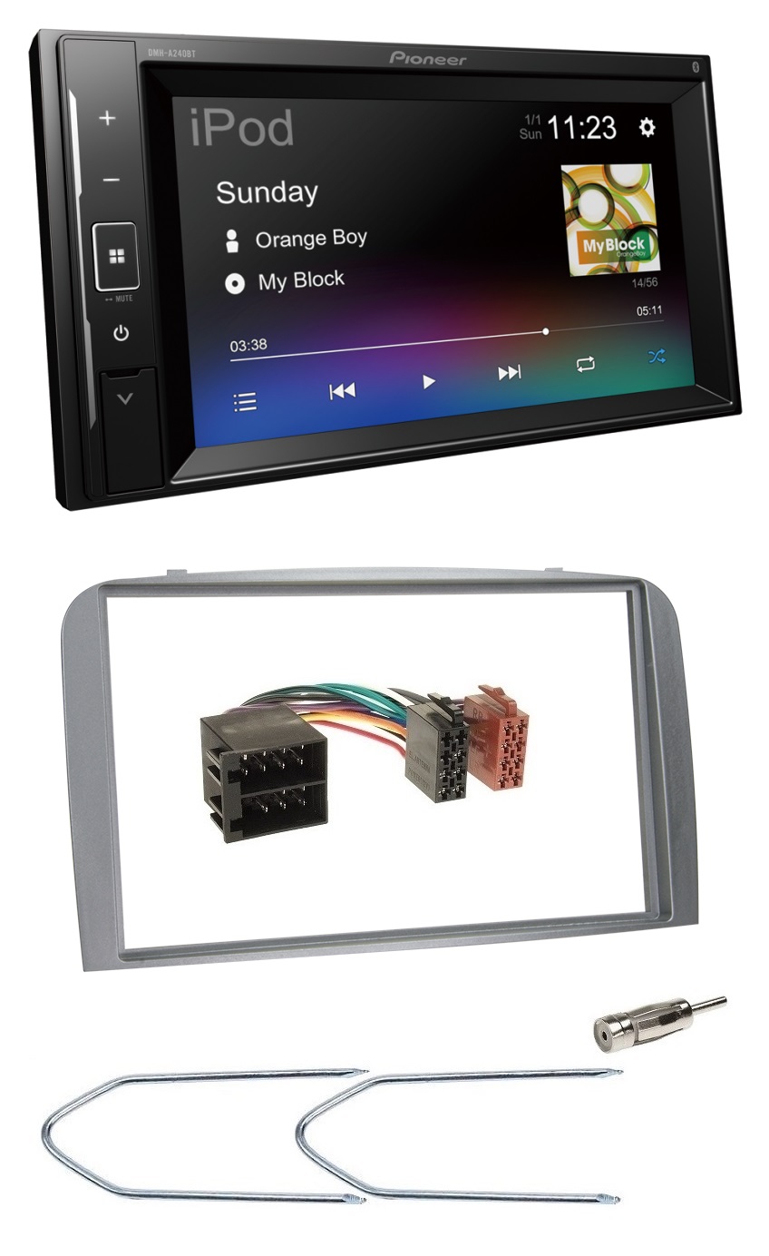 Pioneer DMH-A240BT Rádio 2DIN LCD Bluetooth (Alfa Romeo 147 Gt 2000-2010)