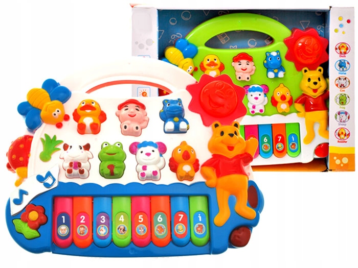 Pianinko organki dla dzieci odgłosy zwierząt Rodzaj pianinko