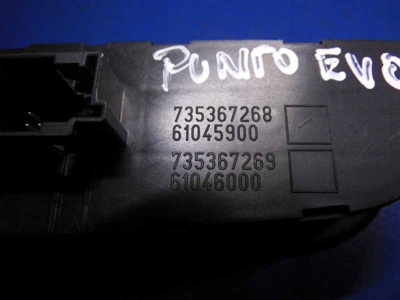 PANEL Interrupteur commande phares feux FIAT PUNTO EVO 09-12R