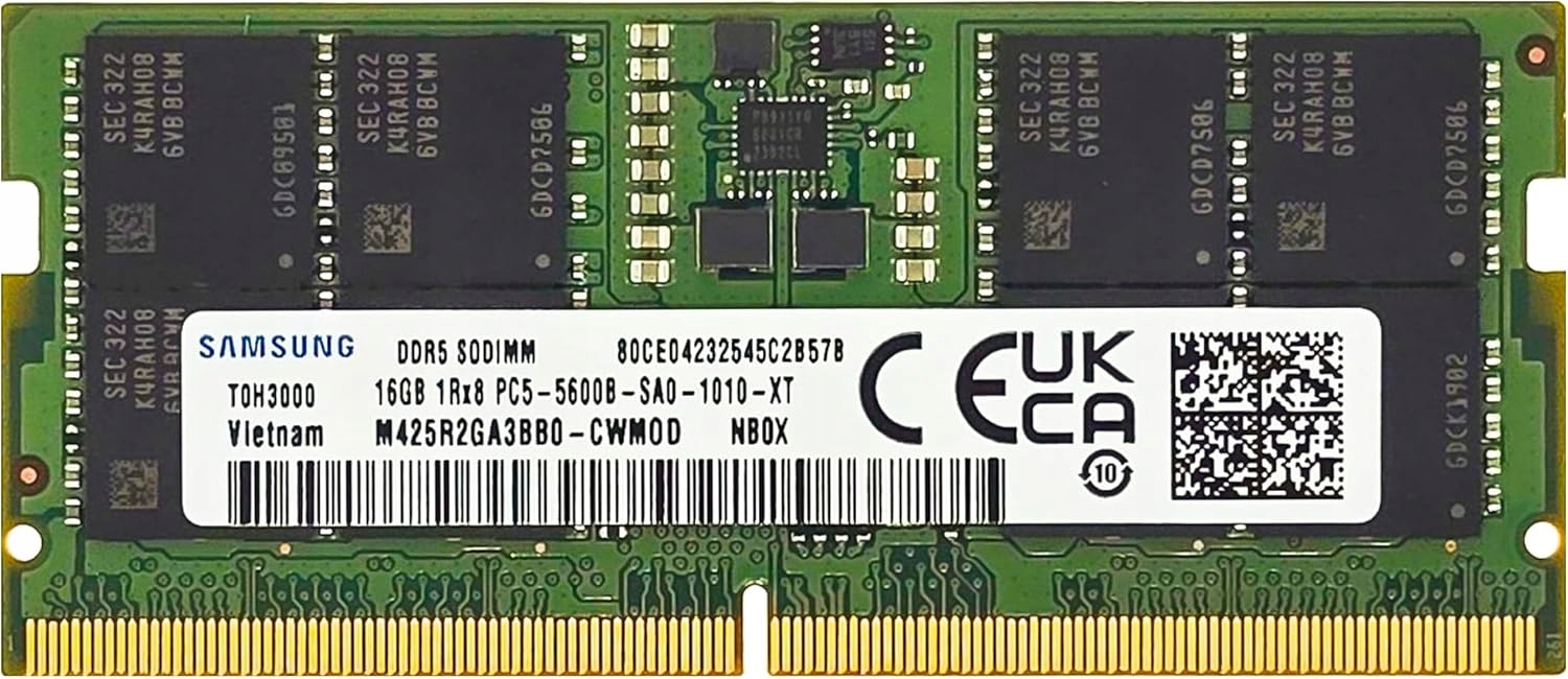 Nowa Pamięć Ram Samsung 16GB DDR5 5600MHZ Sodimm