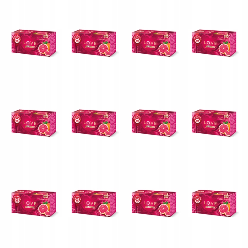 Ovocný čaj Teekanne Love Grapefruit 20 sáčků X12