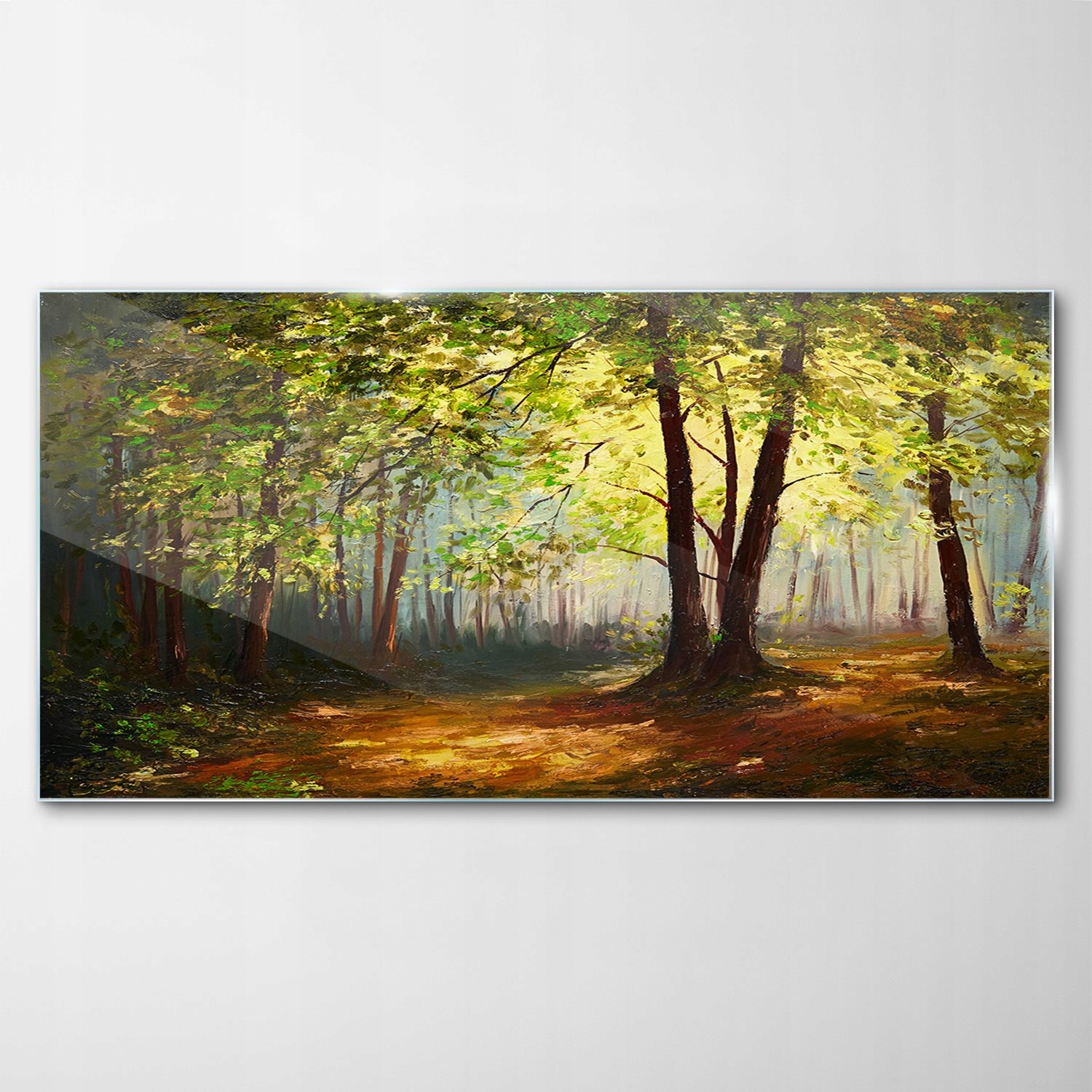 

Obraz na Szkle Dekor Krajobraz Las Lato 140x70